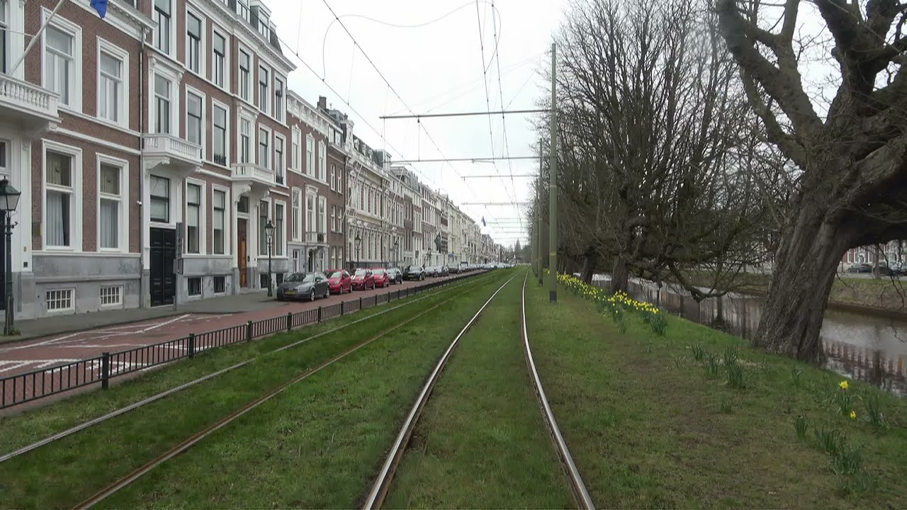 HTM R-NET tramlijn 9 Den Haag Vrederust - Scheveningen Noord | Siemens Avenio 5018 | 2021