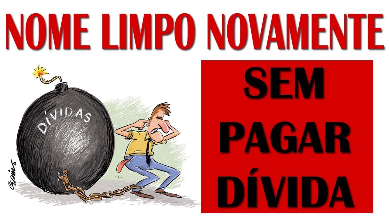 NOME LIMPO NOVAMENTE SEM PAGAR DÍVIDA? Entenda