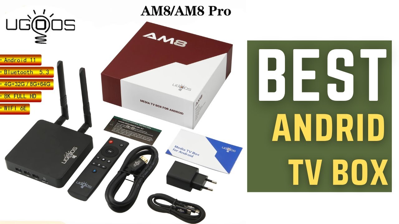 Best Smart TV Box | Ugoos AM8 Pro Android 11 Smart TV Box Review