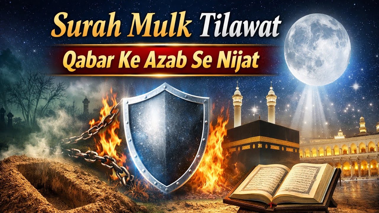 Surah Al-Mulk | Dil Ko Sukoon, Qabar Se Nijat aur Allah Ki Rehmat Ka Paigham✨#surahmulk