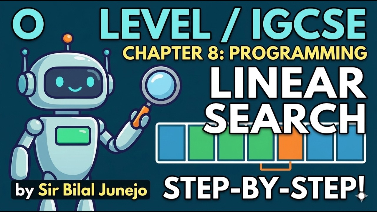 8. Programming | Linear Search | Computer Science | O levels/IGCSE| Hindi/Urdu