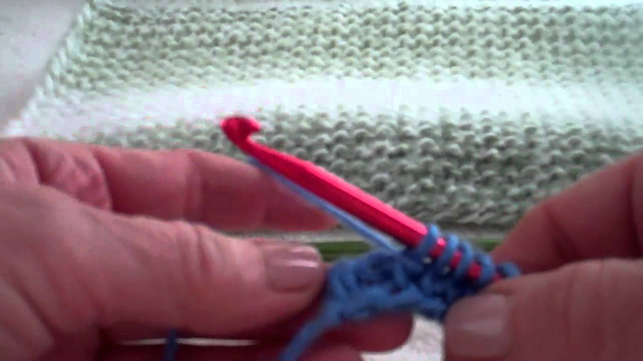 Crochet - Afghan or Tunisian Crochet - Create a Finished Edge on all Sides