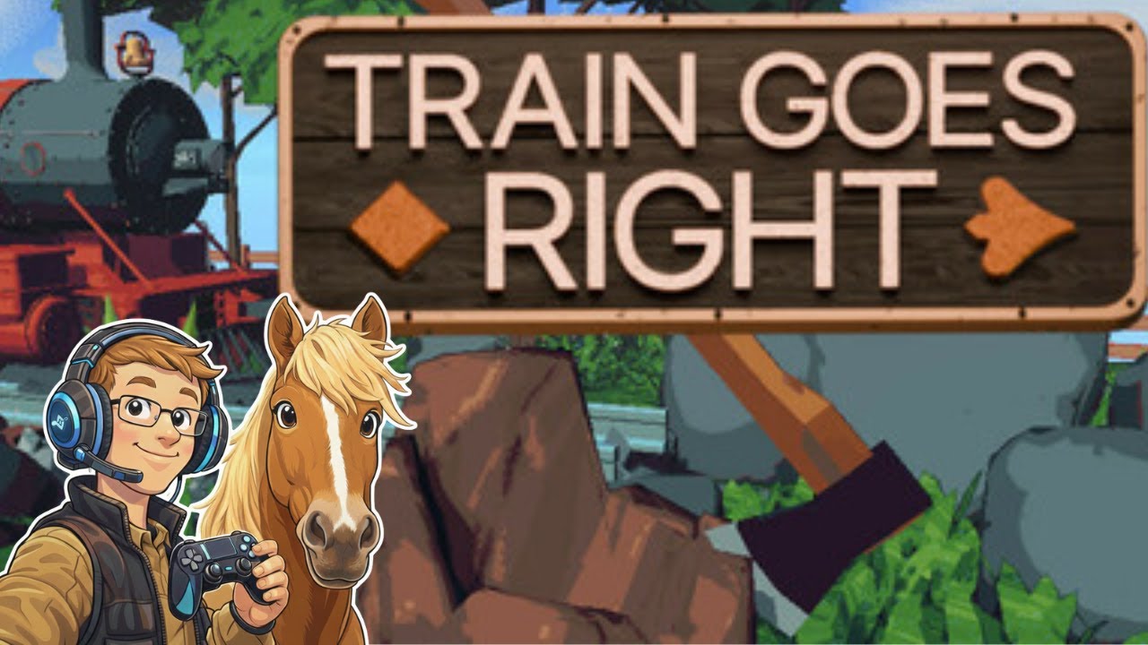 Train Goes Right [FR] Construire une voie de chemin de fer à la force de vos bras.