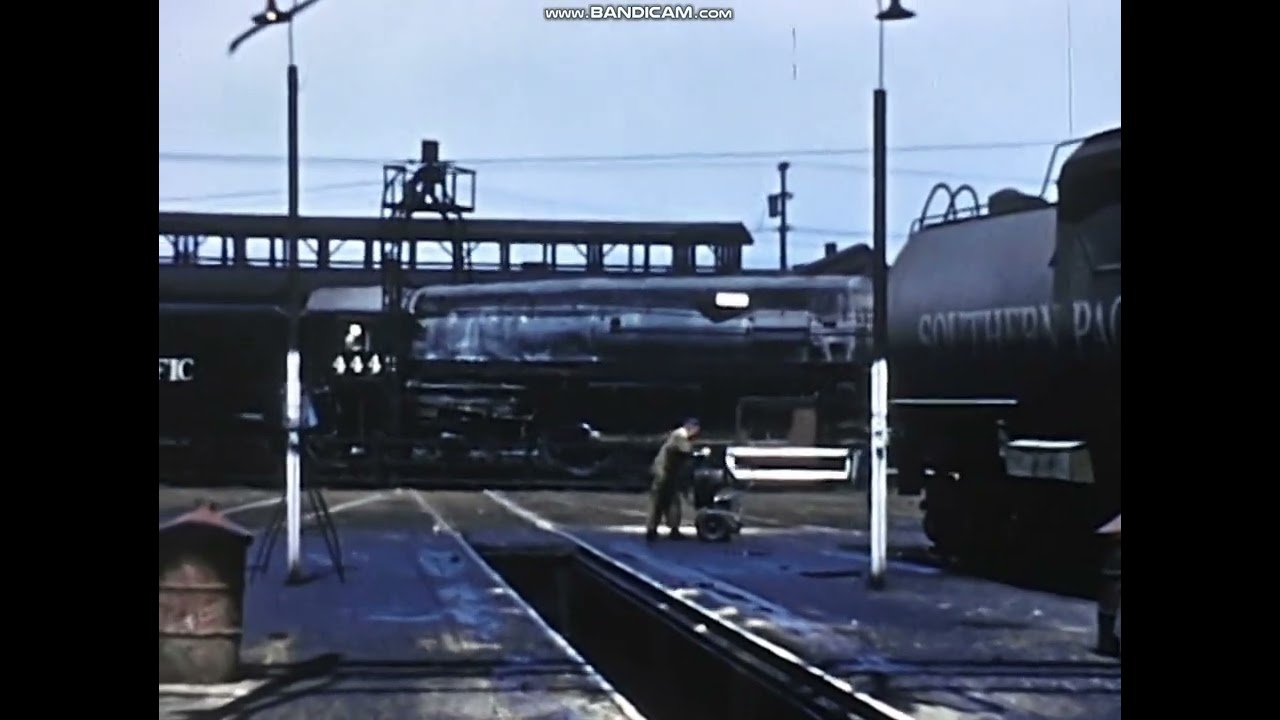 Southern Pacific 4449 in 1956.