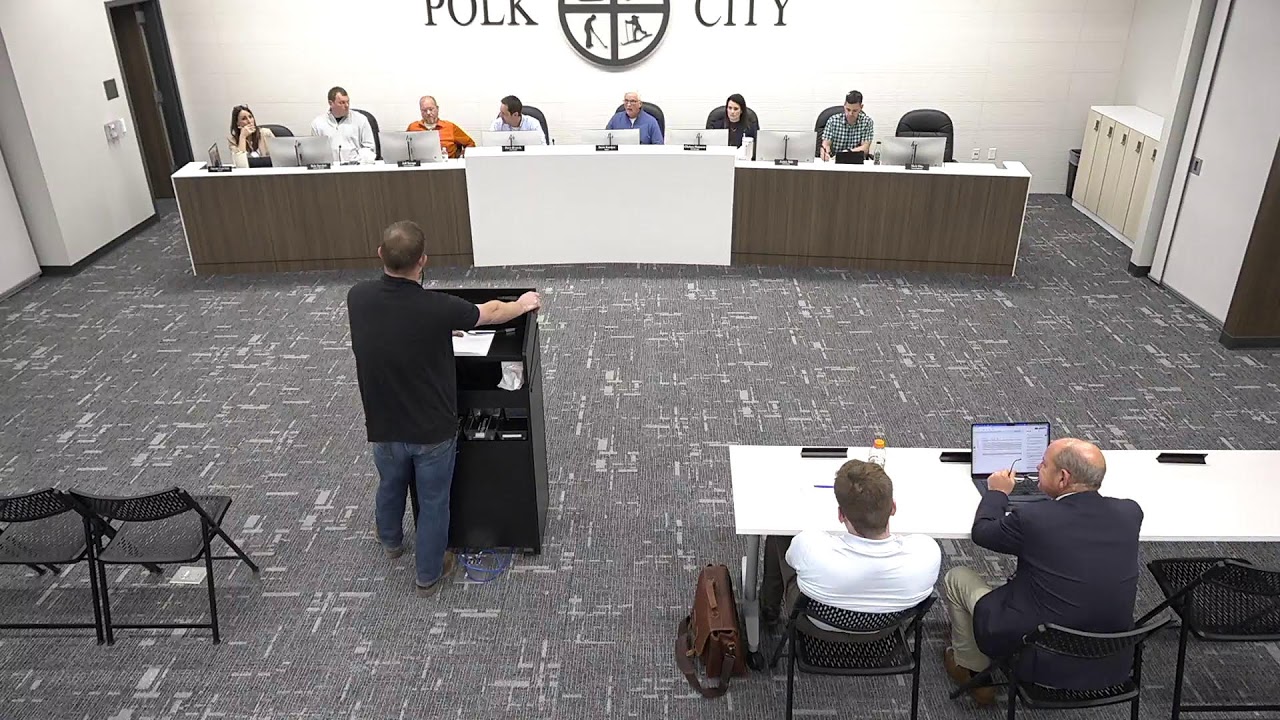 City Council Meeting: Polk City IA March 9, 2026