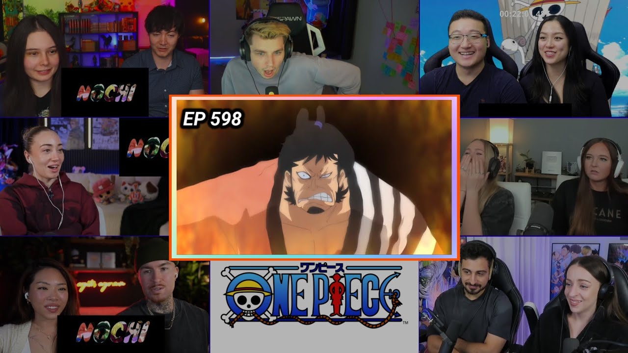 ONE PIECE | KIN'EMON CUTS FLAME?!! | EPISODE 598 | REACTION MASHUP | ワンピース