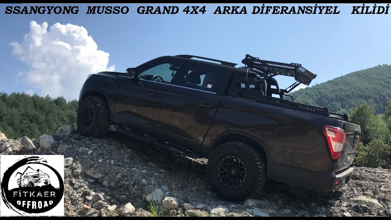 SSANGYONG MUSSO GRAND 4X4 DİFERANSİYEL KİLİDİ #OFFROAD #KHAN #REXTON #MUSSOGRAND #SİNOP #FİTKAER #칸