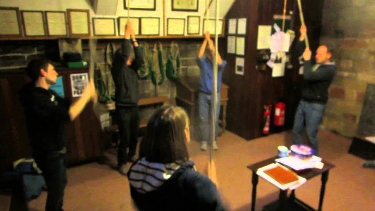Half-muffled ringing at St Cuthbert, Darlington