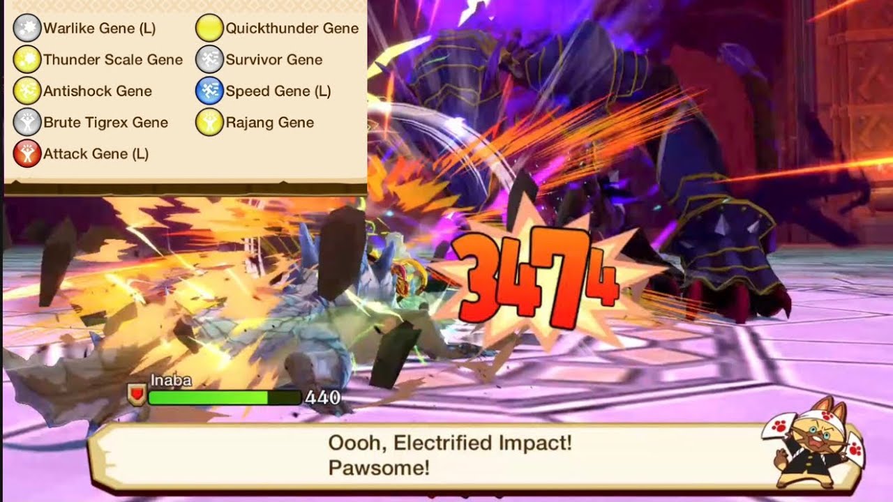 Monster Hunter Stories - Ivory Lagiacrus Build