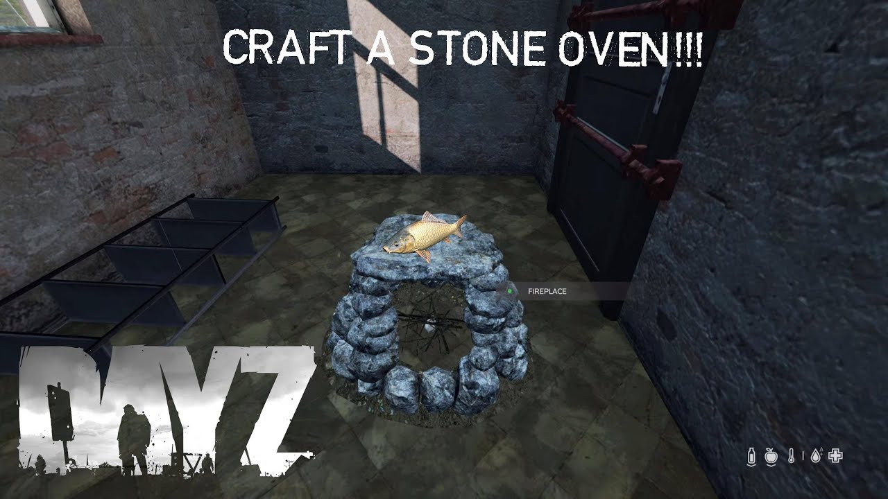 Как построить каменную печь в DayZ #дляначинающих #руководство #dayz