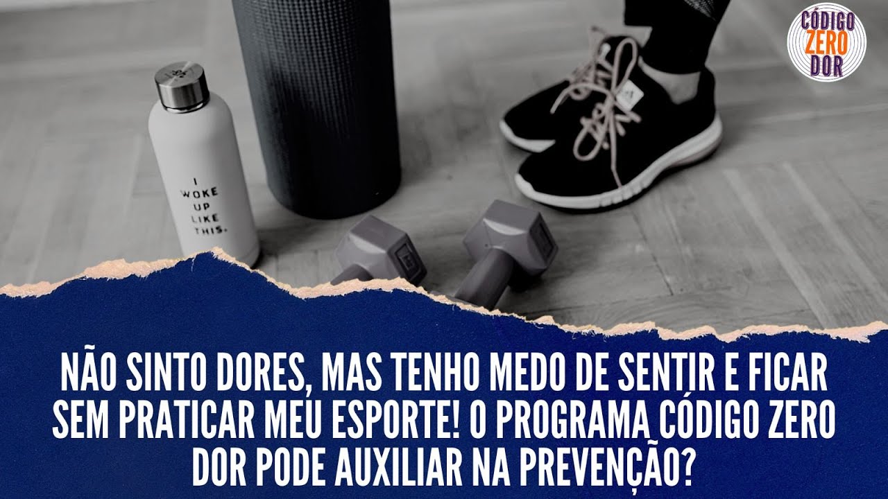 COD RESPONDE - Medo de ficar sem praticar meu esporte! O codigozerodor pode ajudar!