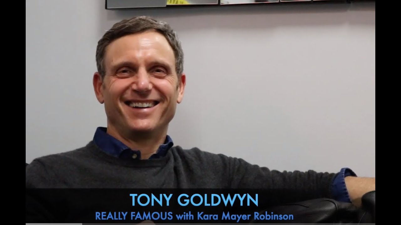 TONY GOLDWYN movies, TV shows, family + personal therapy session!