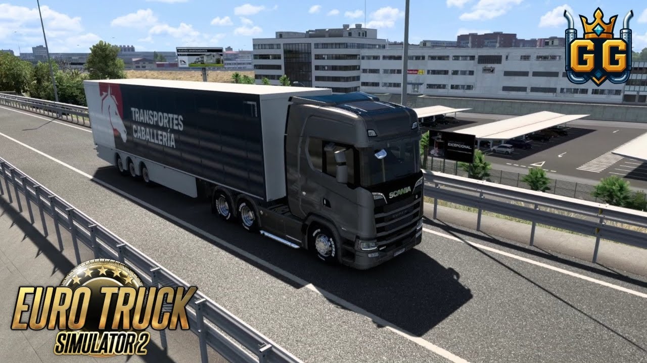 Euro Truck Simulator 2 - Scania S | Un Mexicano Recorriendo Europa | De Madrid A Sevilla 