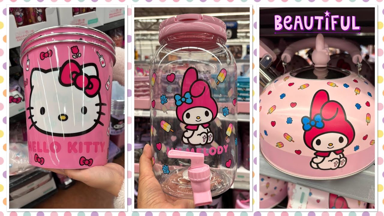 Cositas bonitas para comprar en las tiendas 🛍️ de Hello Kitty y sus amigos 