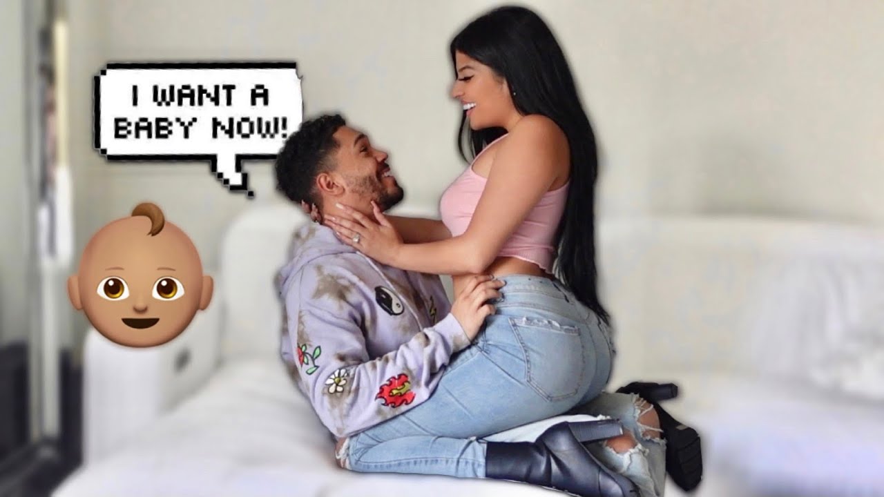I WANT A BABY NOW PRANK ON WIFE! *SHE GETS EMOTIONAL*