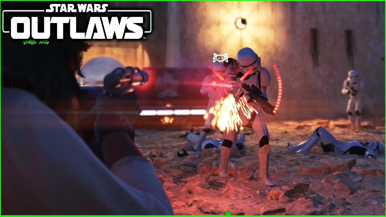 Star Wars Outlaws Wanted by the Imperial!  Storm Troopers Fights! Gameplay Part 18! 4K No Commentary