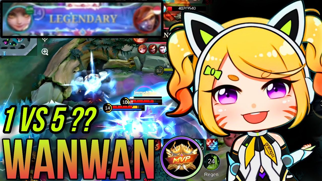 Sekali terbang rata🔥 - wanwan MLBB