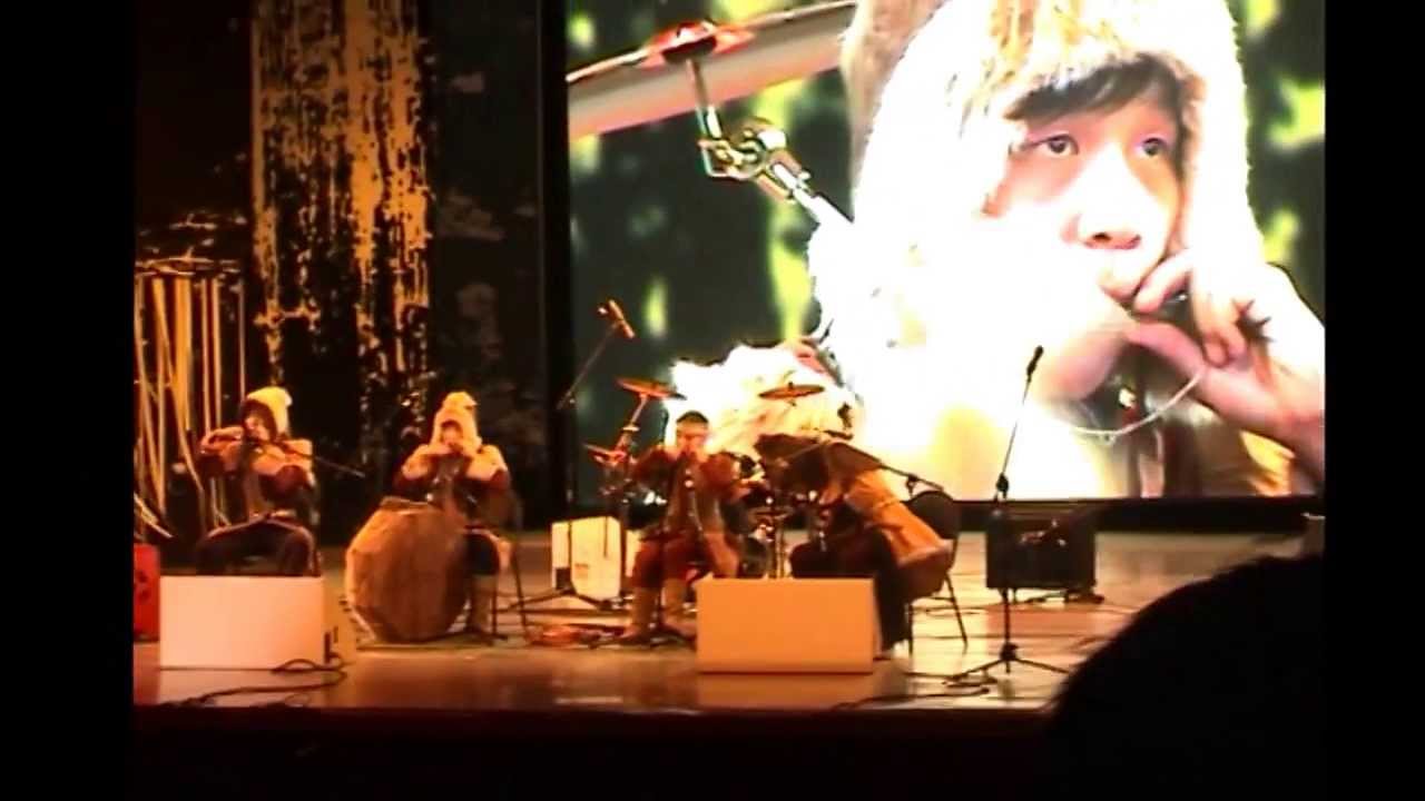 2011 якутское горловое пение - «Дьоhогой» детский ансамбль, Саха Якутия