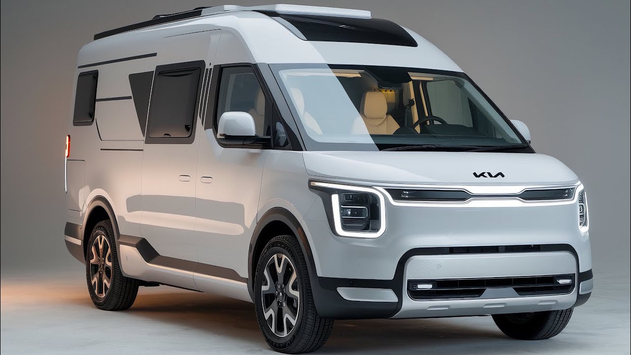 Kia Camper Van 2025 года. Первый взгляд: революционный автодом, которого вы так долго ждали!