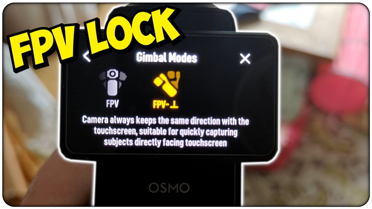 Osmo Pocket 3 firmware update NEW FPV Lock Mode!! (Check the Update Video down Below)