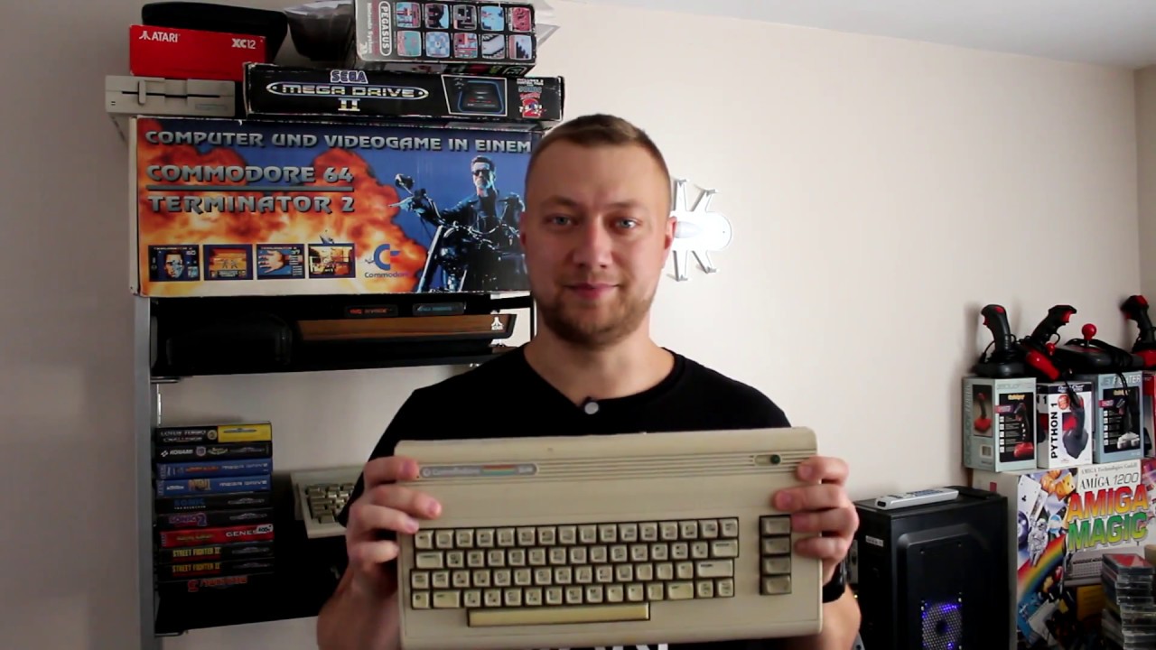 Gram z kasety i kartridża czyli test Commodore 64G!