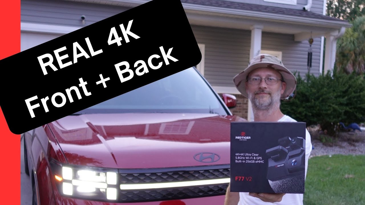 2025 Santa Fe Gets Hardwired RedTiger F77 4K Dash Cam - REAR 4K!