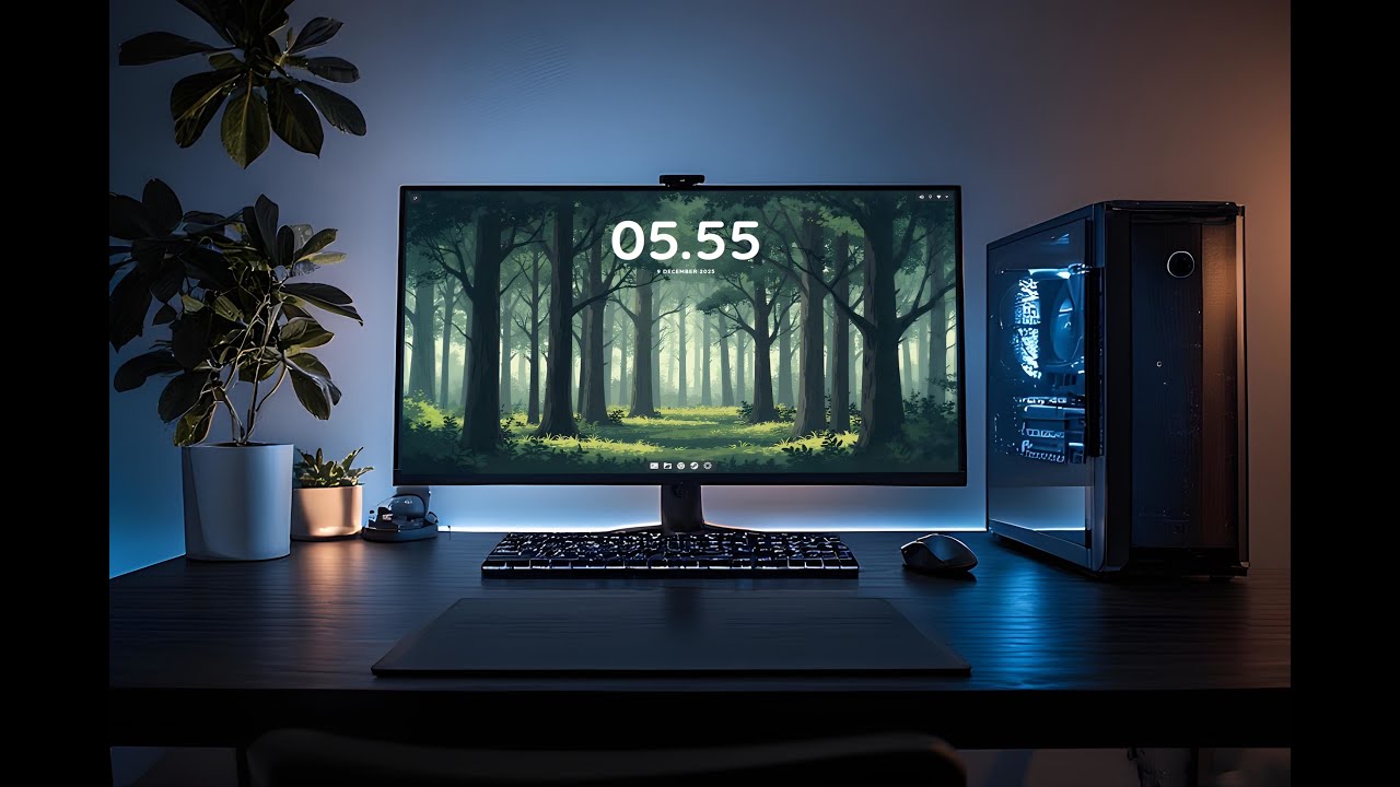 Super Easy KDE Plasma 6 Customization | Beautiful Clean Forest Green Setup