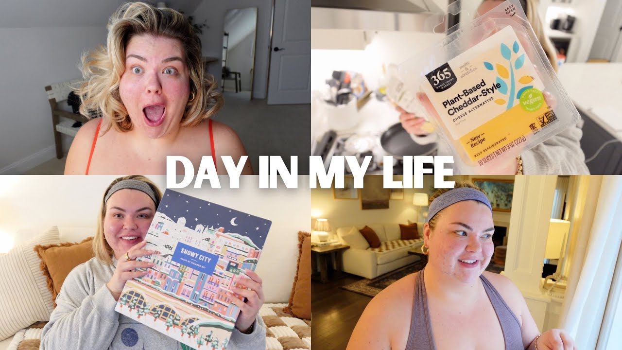 the ultimate voluminous hair routine, cook with me + paint by numbers | daily vlog