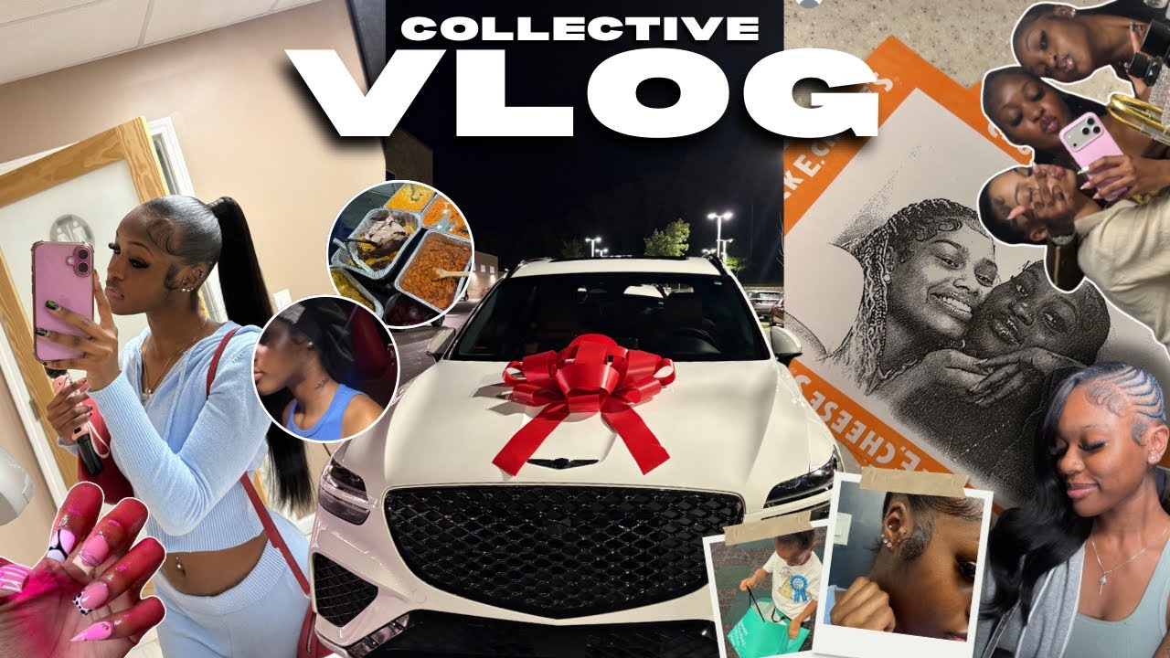 I GOT A NEW CAR! | Thanksgiving + Maintenance, Birthdays, Tattoos & Piercings, doing hair, & more!