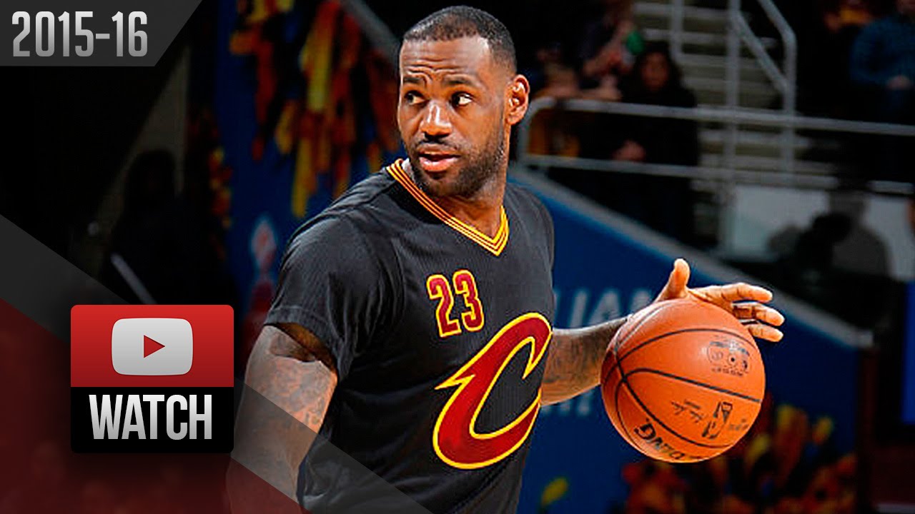 LeBron James Full Highlights vs Trail Blazers (2015.12.08) - 33 Pts, 10 Reb, 3 Blk, SICK!