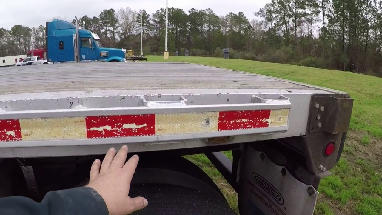 #376 A Poor Mans Lift Axle The Life of an Owner Operator Flatbed Truck Driver