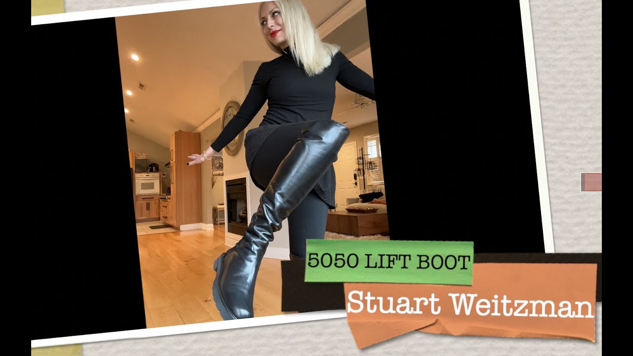 5050 Lift boot Stuart Weitzman
