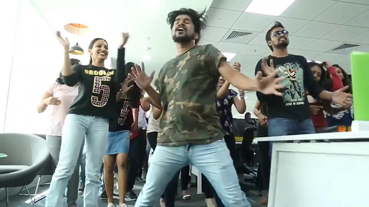 Flash mob in Arcadis GEC India - Bengaluru office