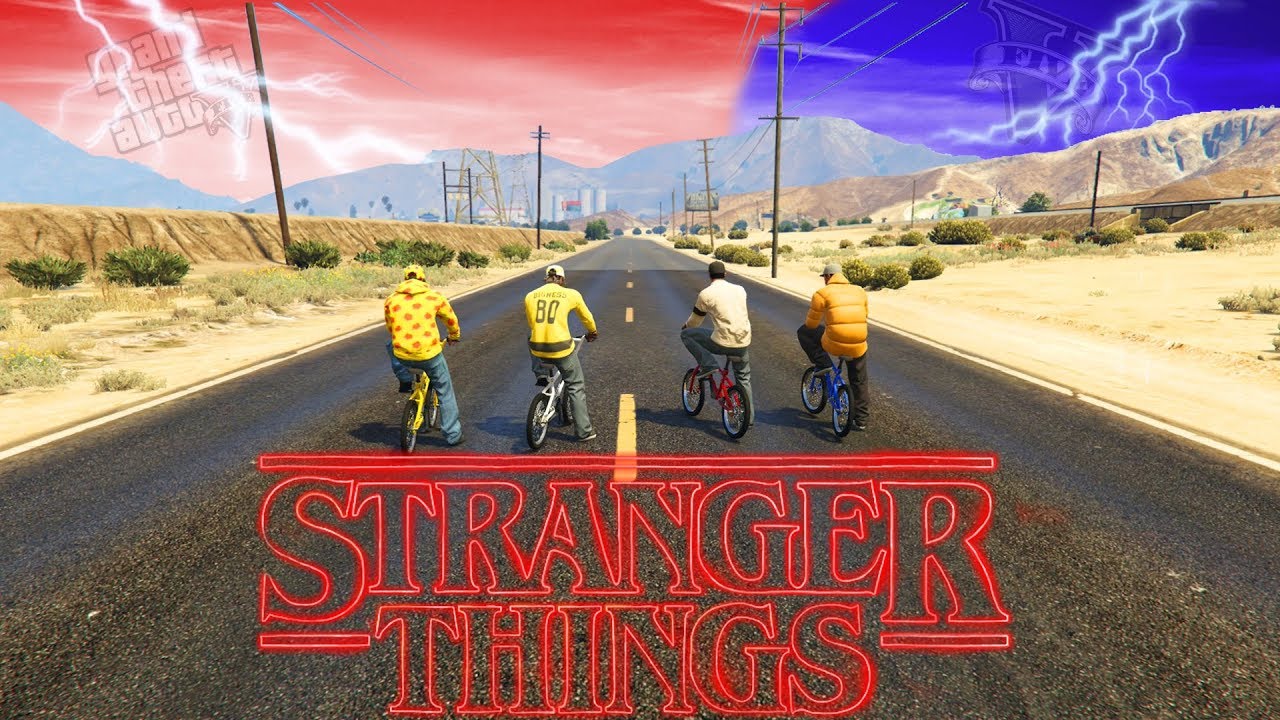 STRANGER THINGS GTA 5 : EPISODE 1 !