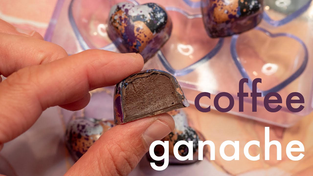 Coffee Lover's Dream: Homemade Chocolate Bon Bons with Coffee Ganache