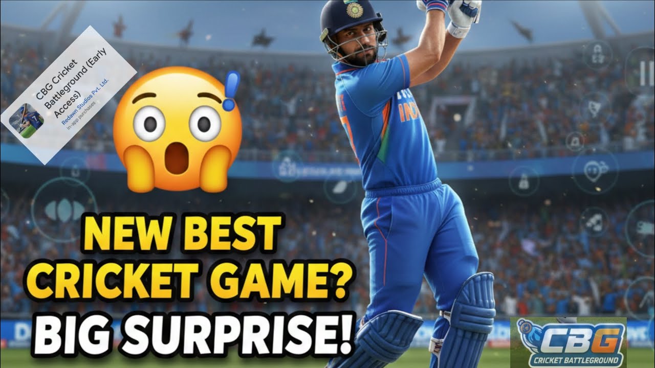 NEW BEST CRICKET GAME?! 😱 Cricket Battleground (CBG) First Impressions!