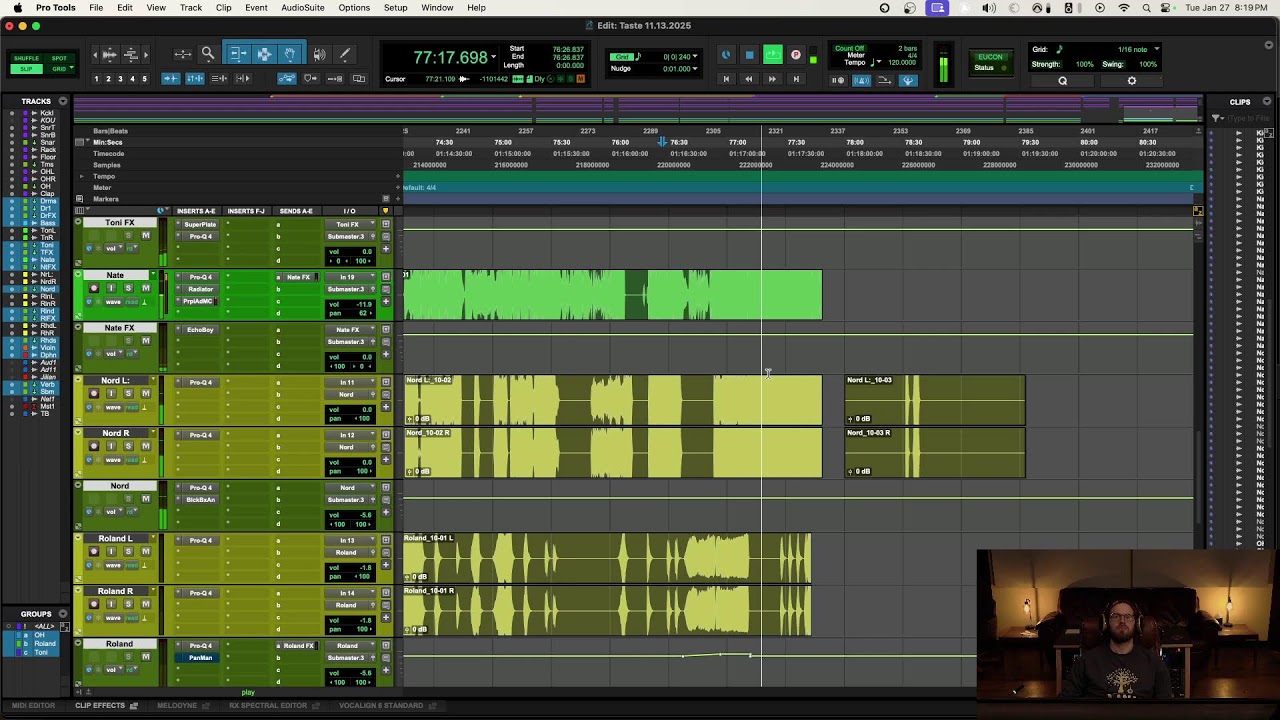 Mixing!