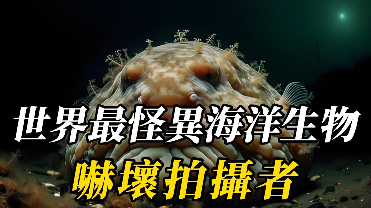 全世界最怪異的10種海洋生物，遊客冒死拍下只能排第六！第壹名震驚每個人，科學至今無法給出解釋！#世界之最 #动物 #科普 #动物世界 #知识渊博 #百科密码