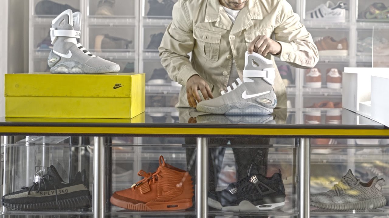 UNBOXING: $100,000 SELF LACING NIKE MAG 2016 ON FEET VIDEO BY CREP PROTECT