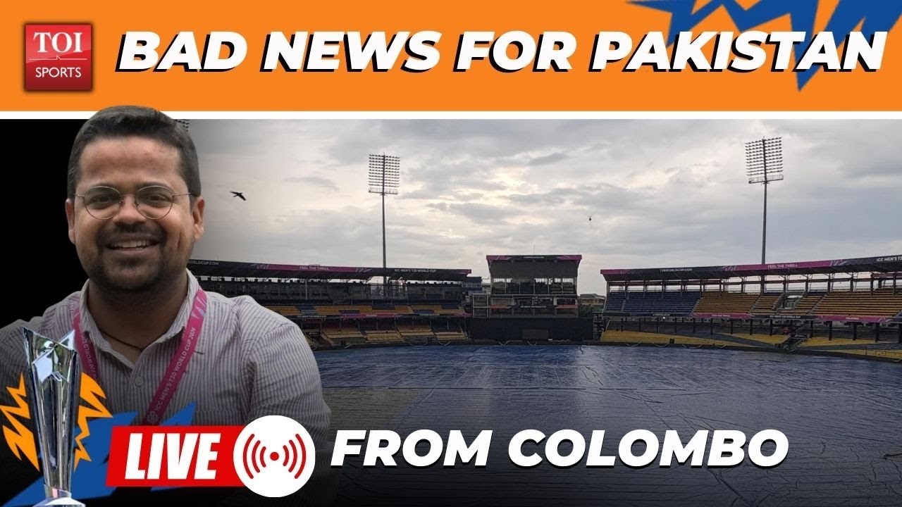 LIVE: Heavy rain in Colombo | Why Pakistan are in deep trouble