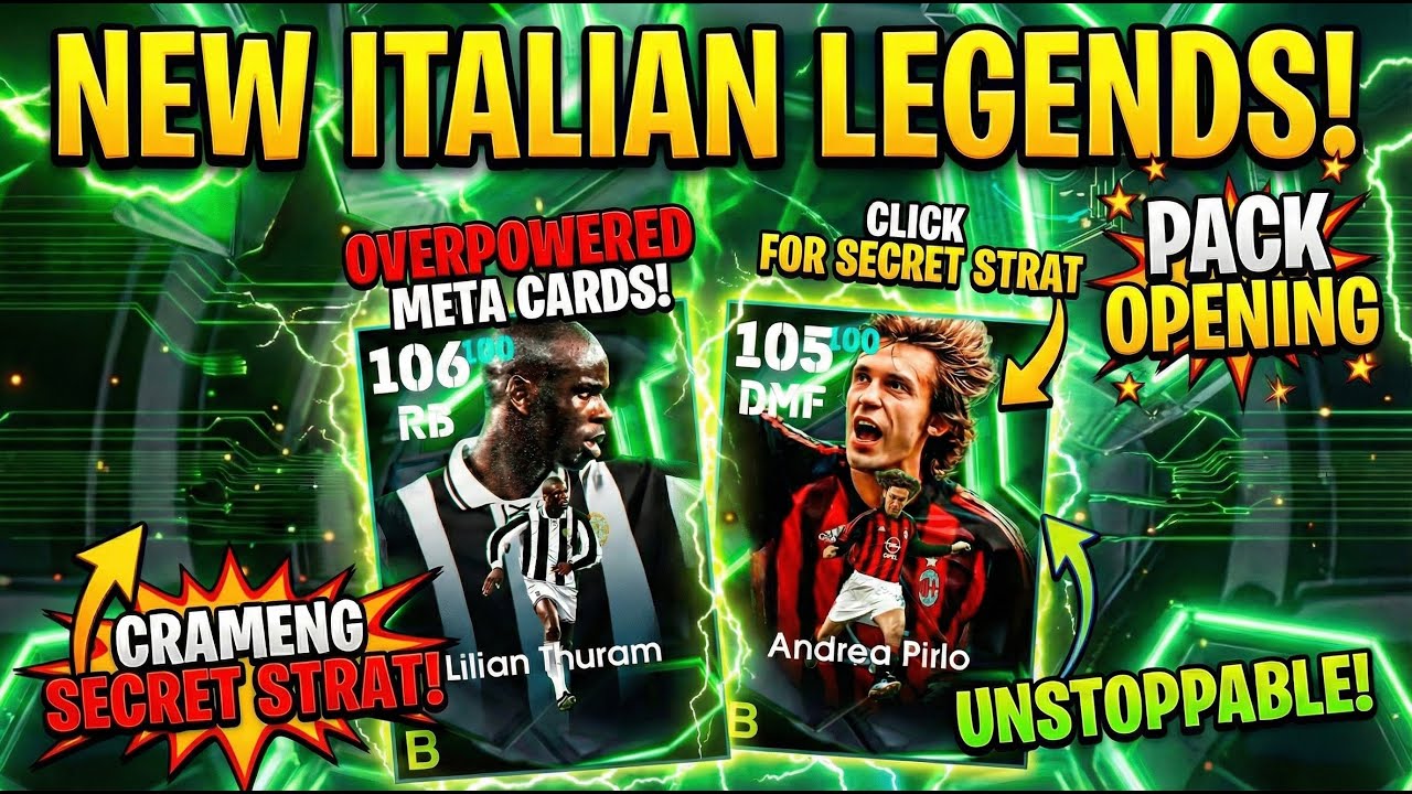 Pack Opening 🔴 THE BEST RB IN GAME?🛡️106 Thuram and 105 Pirlo! | Division Push | eFootball 2026 LIVE
