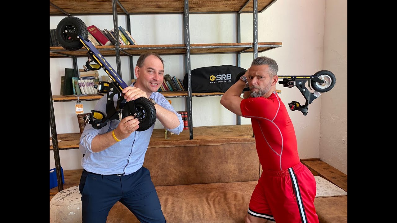 Fit wie ein Weltmeister - Mr. Universum Andreas Trienbacher erklärt warum Cross Skates so geil sind