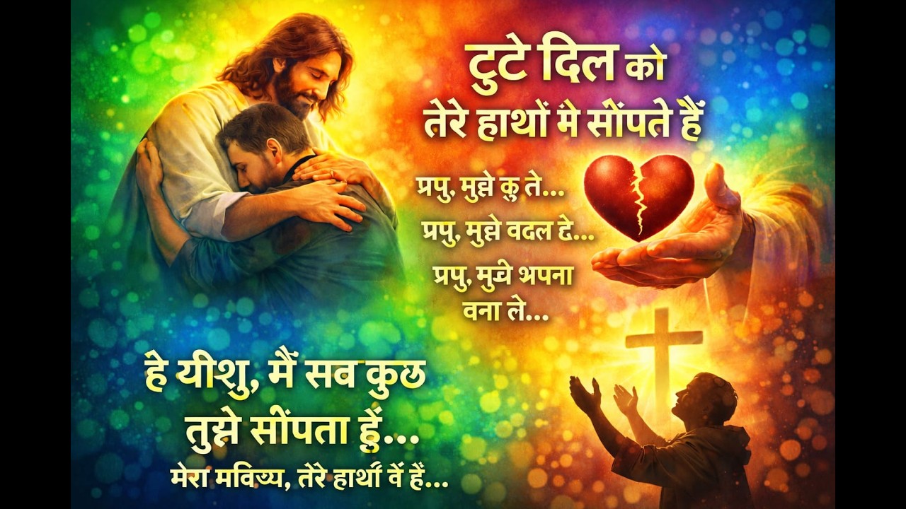 टूटे दिल से समर्पण तक हे यीशु, मैं सब कुछ तुझे सौंपता हूँ #yeshu#yeshubhajan#yeshubhajanchristianson