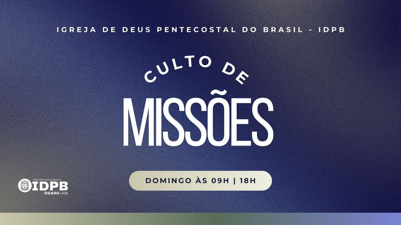 LiveCulto de Missões
