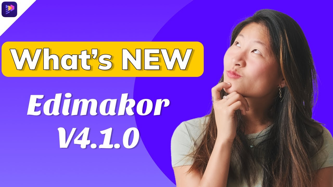 What&rsquo;s New in Edimakor v4.1.0 | AI Image Generator, Auto Dubbing, New Layout & More!