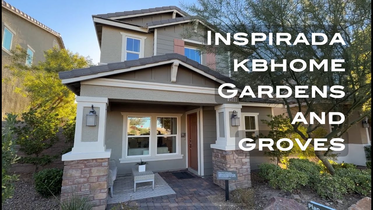 KBHome Inspirada Gardens and Groves townhomes, Henderson, NV