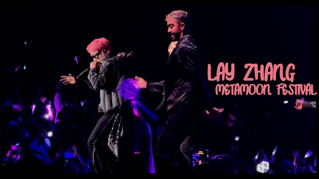 LAY ZHANG @ THE METAMOON FESTIVAL IN BROOKLYN, NY (FANCAMS)