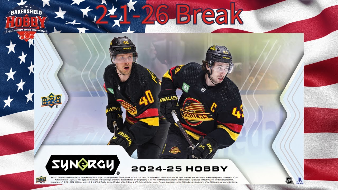 2-1-2026 2024/25 Upper Deck Synergy Break #275