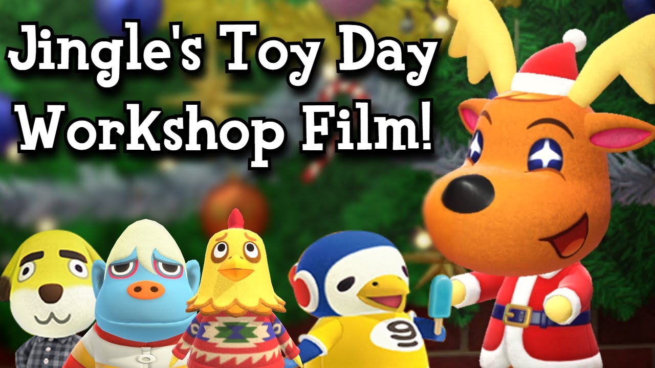 🎄🎅🏻 Jingle's Toy Day Workshop Film! | Animal Crossing: New Horizons | EmSwizzle
