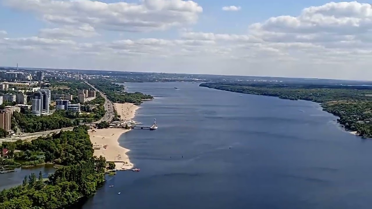 Запорожский мост, пилоны